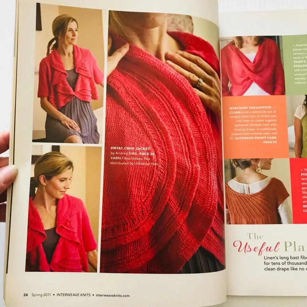 Interweave Knits Magazine Spring 2011 Knitting Patterns Breezy Fresh Knits